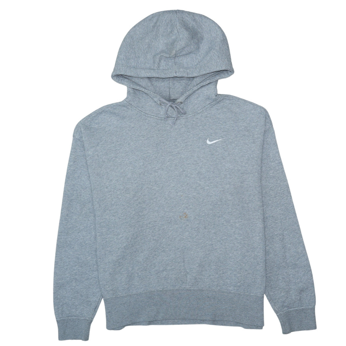Womens UK Size M Nike Grey Pullover Hoodie