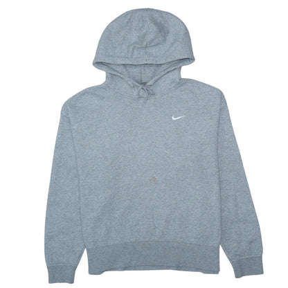 Womens UK Size M Nike Grey Pullover Hoodie