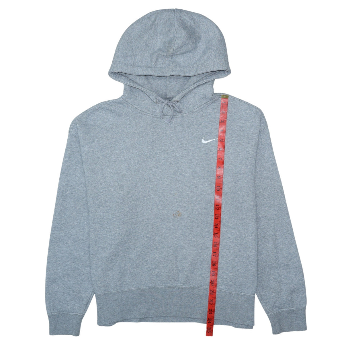 Womens UK Size M Nike Grey Pullover Hoodie