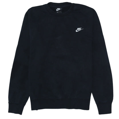 Mens UK Size M Nike Black Pullover Sweatshirt