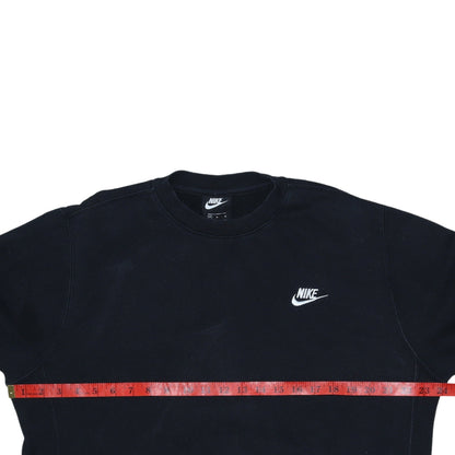 Mens UK Size M Nike Black Pullover Sweatshirt