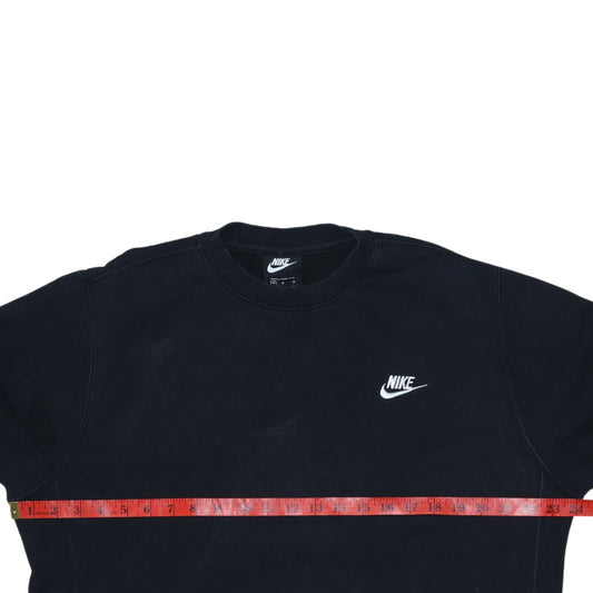 Mens UK Size M Nike Black Pullover Sweatshirt