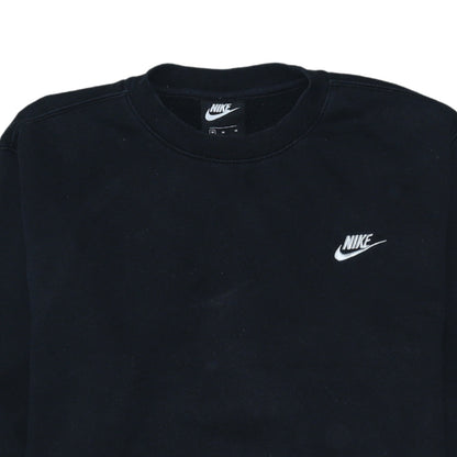 Mens UK Size M Nike Black Pullover Sweatshirt