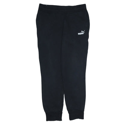 Womens UK Size 12 PUMA Regular Fit Jogger Black Trousers