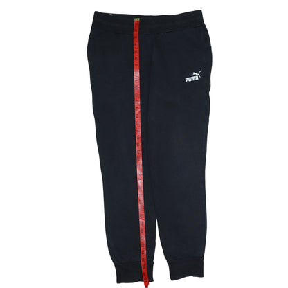 Womens UK Size 12 PUMA Regular Fit Jogger Black Trousers