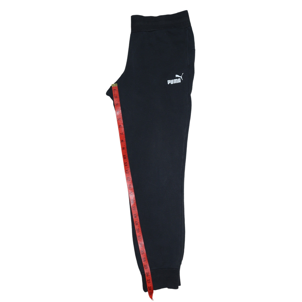 Womens UK Size 12 PUMA Regular Fit Jogger Black Trousers