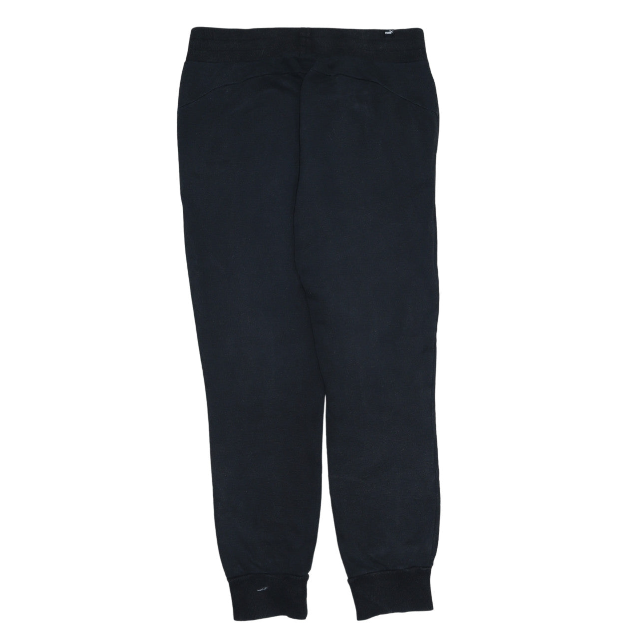 Womens UK Size 12 PUMA Regular Fit Jogger Black Trousers