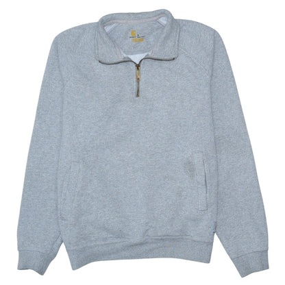 Mens UK Size S Carhartt Grey Pullover Sweatshirt