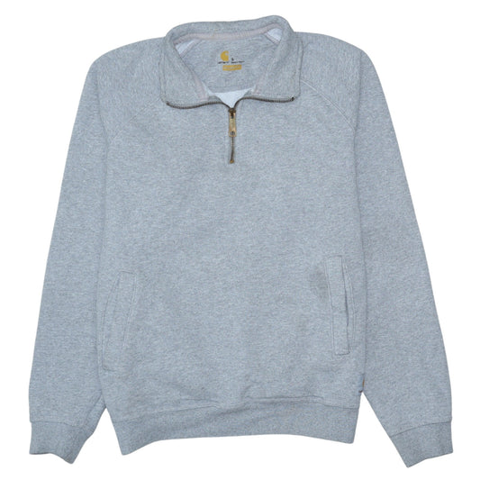 Mens UK Size S Carhartt Grey Pullover Sweatshirt