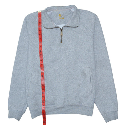Mens UK Size S Carhartt Grey Pullover Sweatshirt