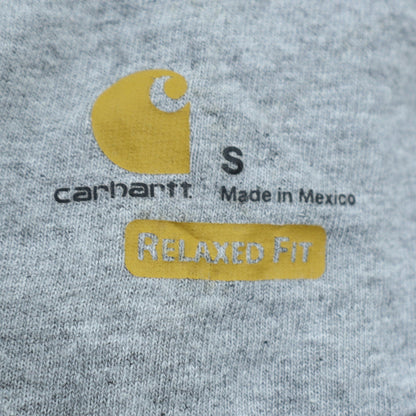 Mens UK Size S Carhartt Grey Pullover Sweatshirt