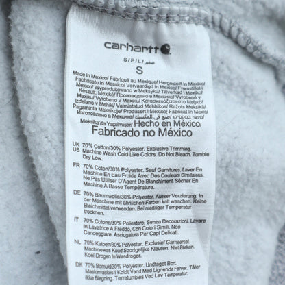 Mens UK Size S Carhartt Grey Pullover Sweatshirt