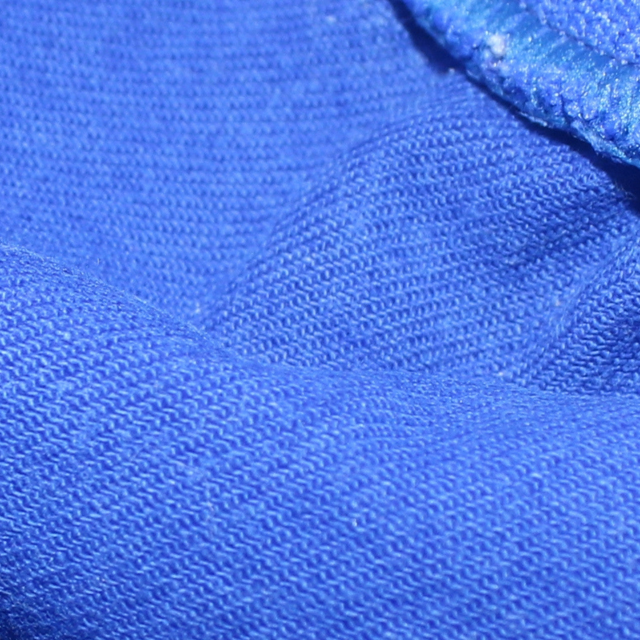 Womens UK Size 14 adidas Blue Henley Sweatshirt