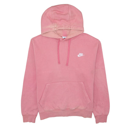 Womens UK Size M Nike Pink Pullover Hoodie
