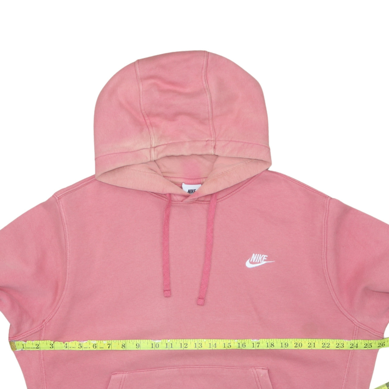 Womens UK Size M Nike Pink Pullover Hoodie