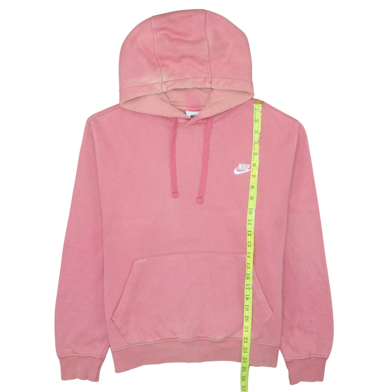 Womens UK Size M Nike Pink Pullover Hoodie