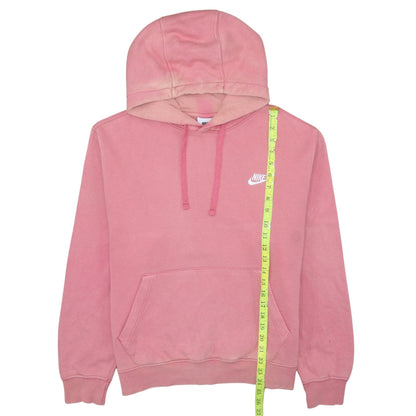 Womens UK Size M Nike Pink Pullover Hoodie