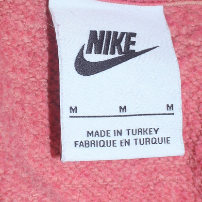 Womens UK Size M Nike Pink Pullover Hoodie