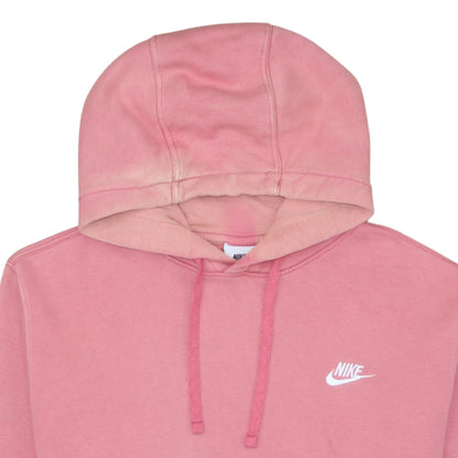 Womens UK Size M Nike Pink Pullover Hoodie