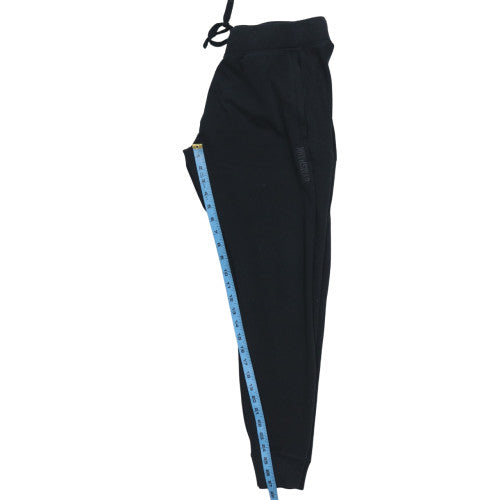 Mens UK Size M Gymshark Regular Fit Jogger Black Trousers