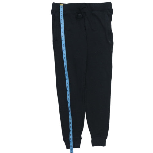 Mens UK Size M Gymshark Regular Fit Jogger Black Trousers