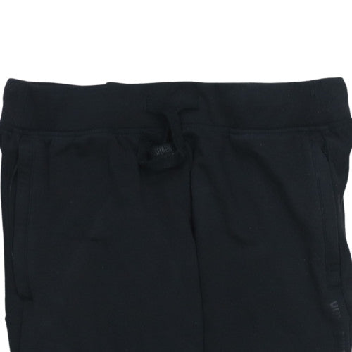 Mens UK Size M Gymshark Regular Fit Jogger Black Trousers