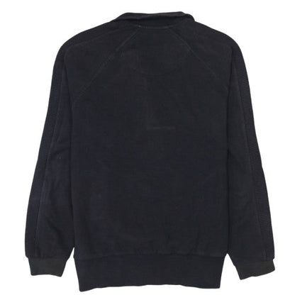 Mens UK Size M Armani Jeans Black Henley Sweatshirt