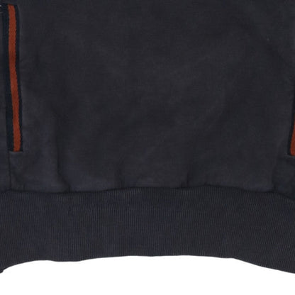 Mens UK Size M Armani Jeans Black Henley Sweatshirt