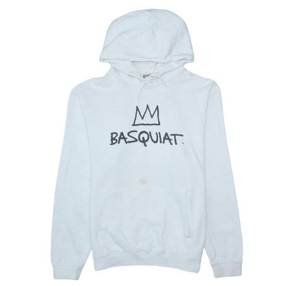 Mens UK Size M Gap White Pullover Hoodie