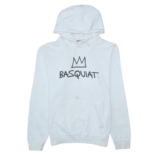 Mens UK Size M Gap White Pullover Hoodie