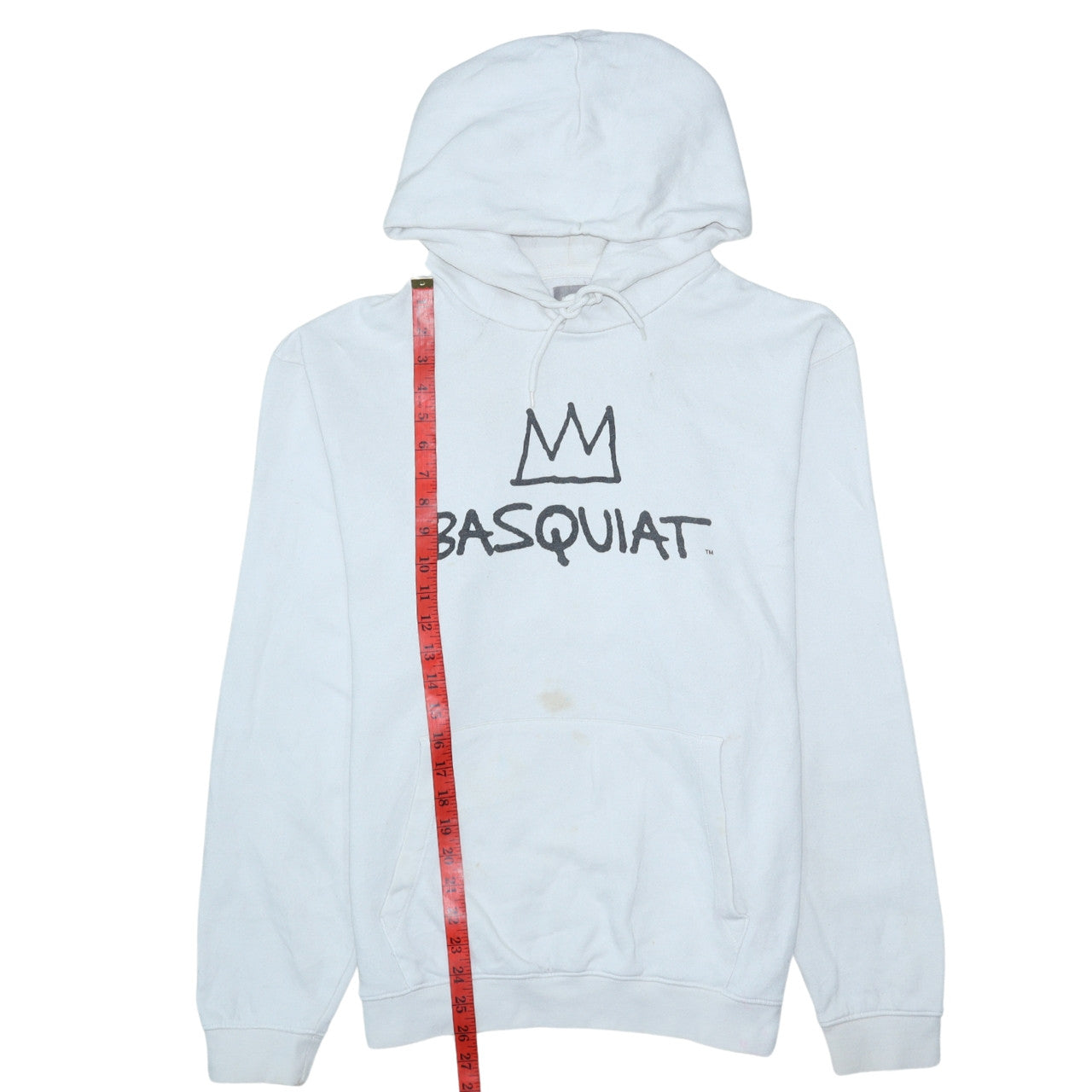 Mens UK Size M Gap White Pullover Hoodie