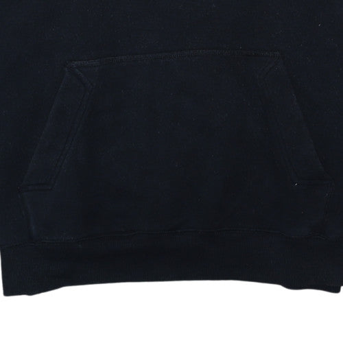 Mens UK Size 2XL Nike Black Pullover Hoodie