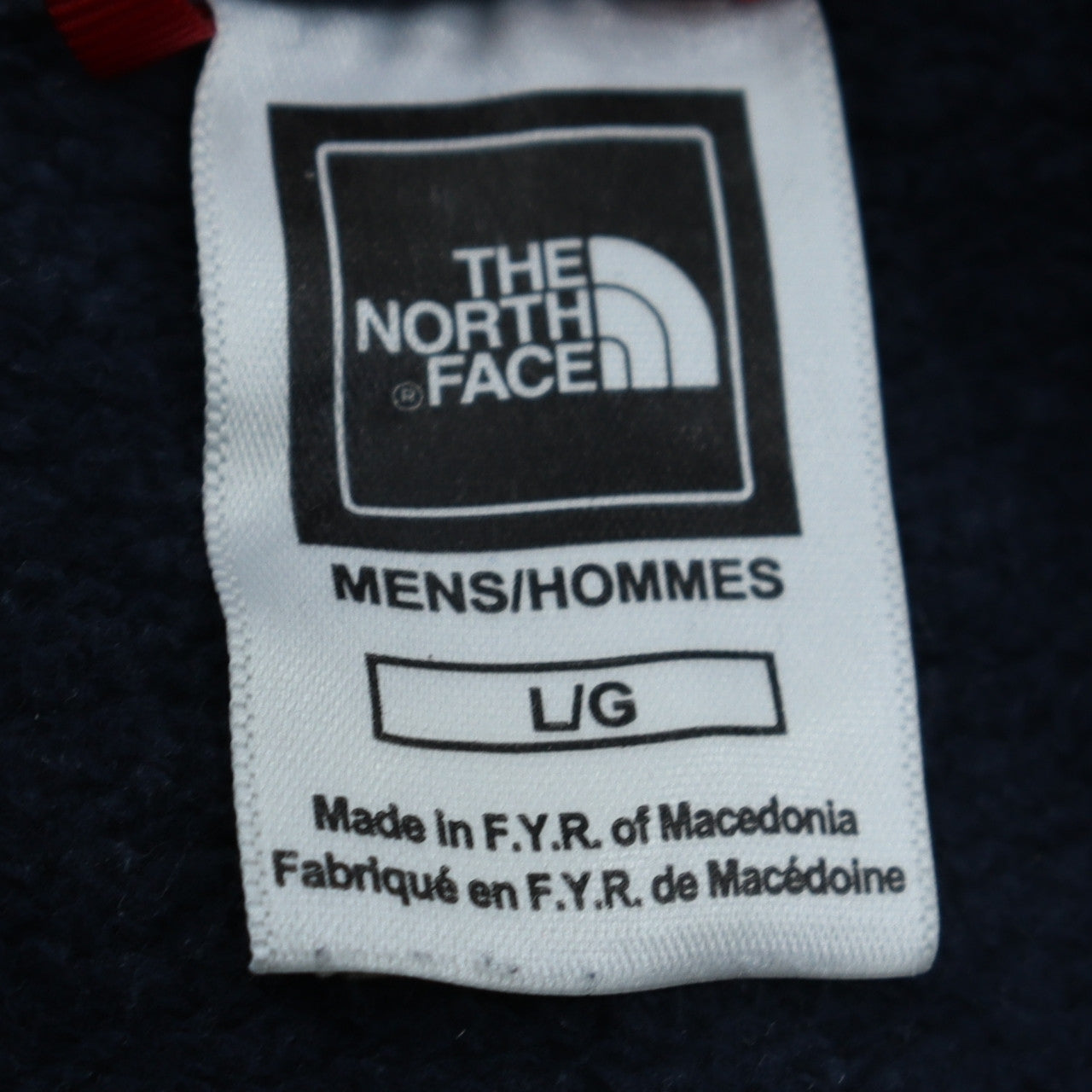 Mens UK Size L The North Face Blue Pullover Hoodie
