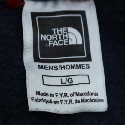 Mens UK Size L The North Face Blue Pullover Hoodie