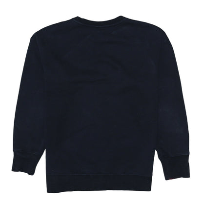 Nike Boys Black Crew Neck Pullover Sweatshirt 146cm