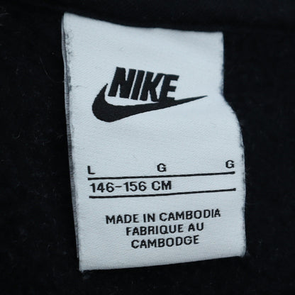 Nike Boys Black Crew Neck Pullover Sweatshirt 146cm
