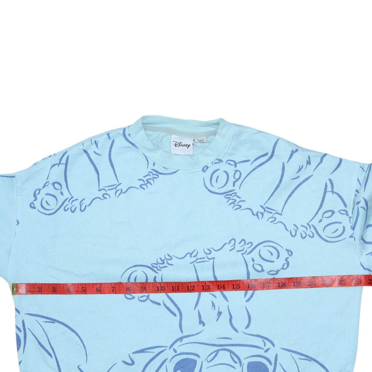 Womens UK Size 10 Disney Blue Pullover Sweatshirt
