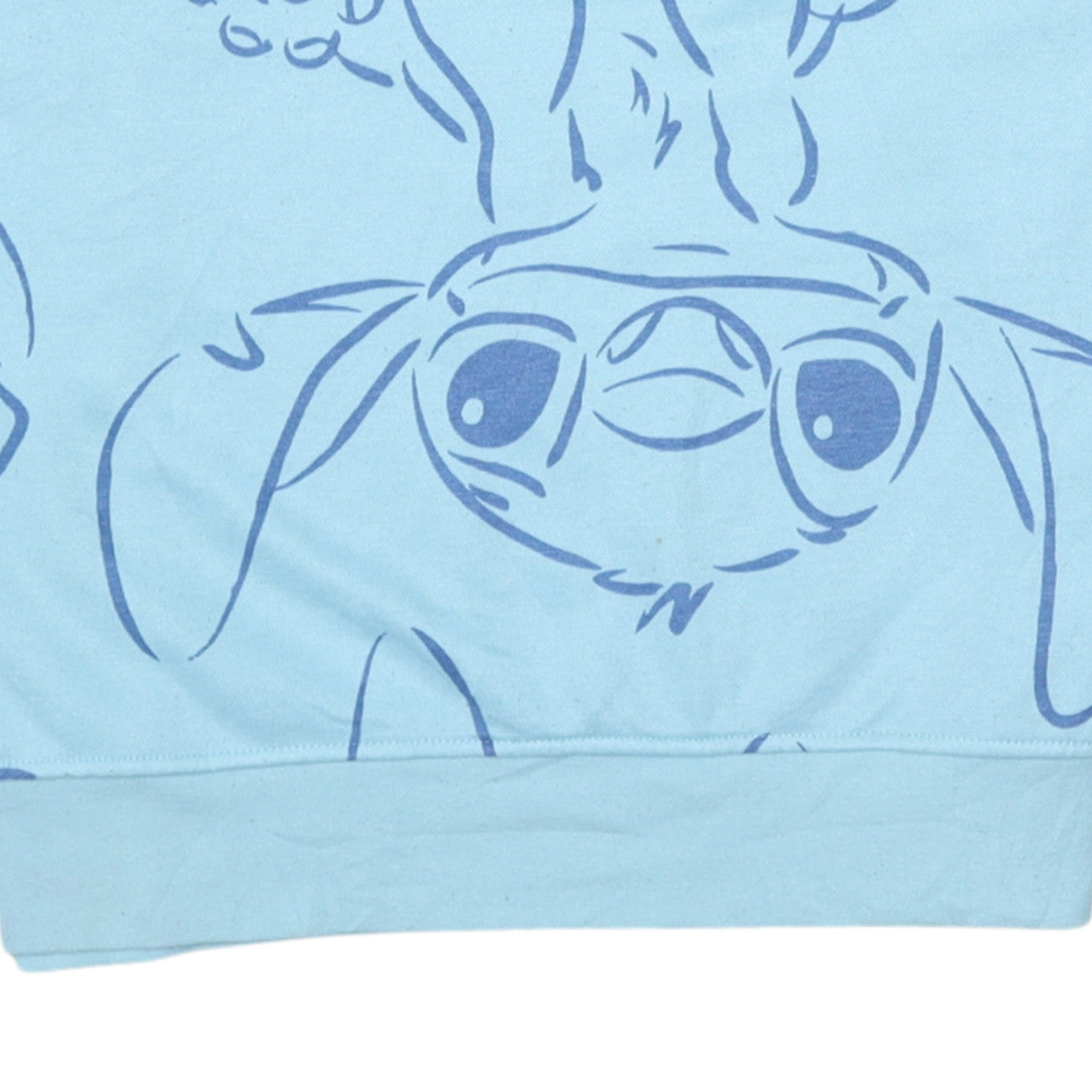 Womens UK Size 10 Disney Blue Pullover Sweatshirt