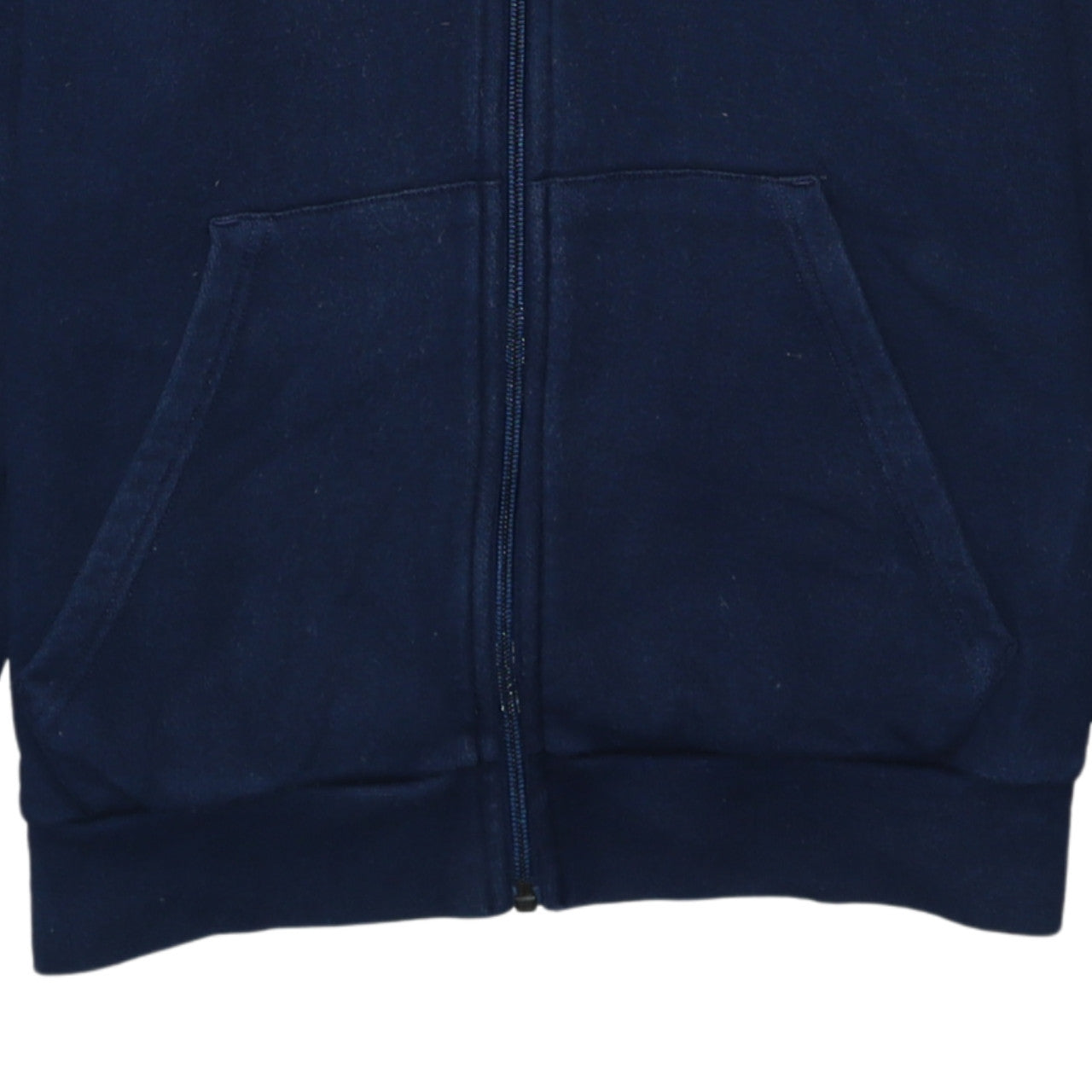 Mens UK Size M adidas Blue Full Zip Hoodie