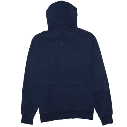 Mens UK Size S Converse Blue Full Zip Hoodie
