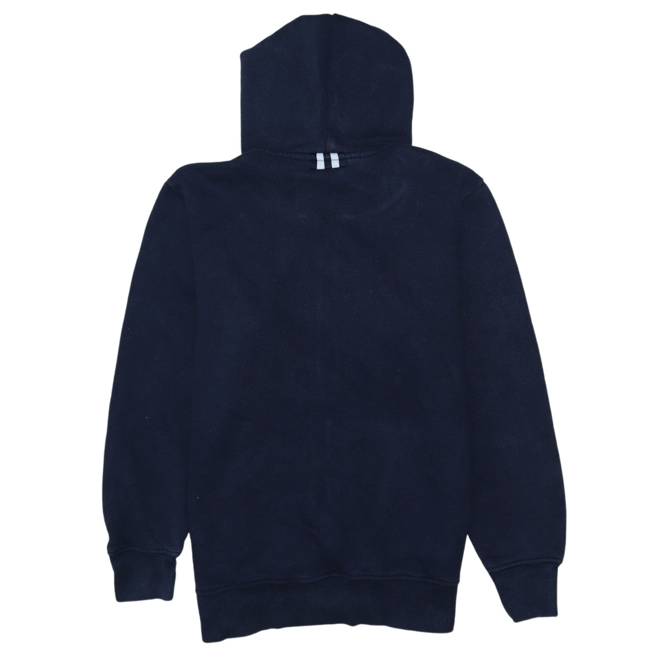 Mens UK Size M adidas Blue Full Zip Hoodie