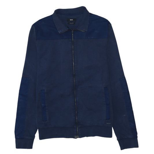 Mens UK Size L HUGO BOSS Blue Gym & Training Running & Jogging Walking Jacket