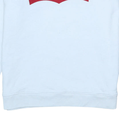 Mens UK Size XS Levi's White Pullover Sweatshirt