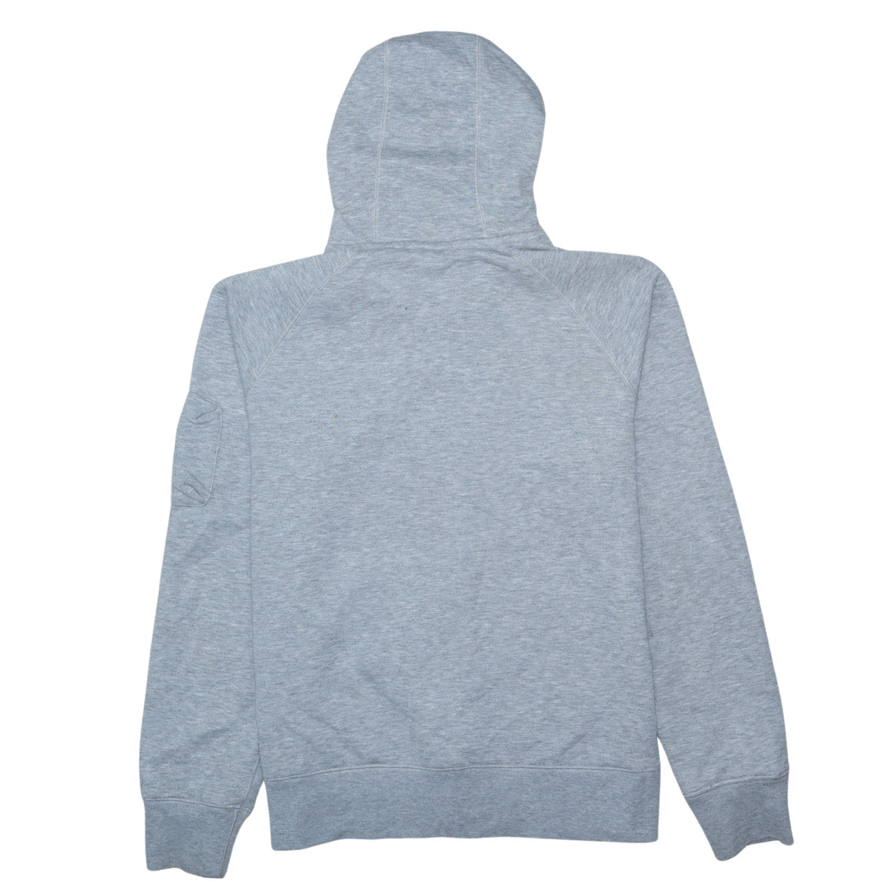 Mens UK Size L Nike Grey Full Zip Hoodie
