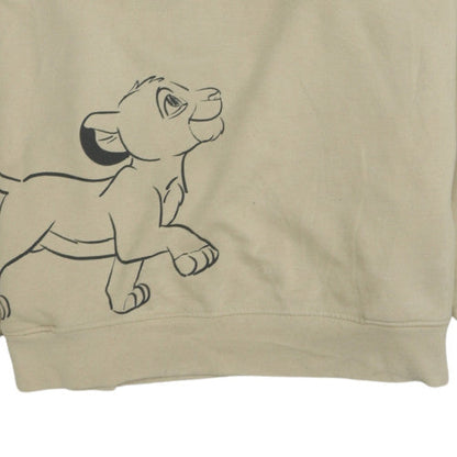 Womens UK Size L Primark Beige Pullover Hoodie