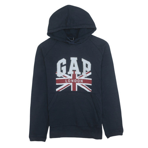 Mens UK Size M Gap Blue Pullover Hoodie