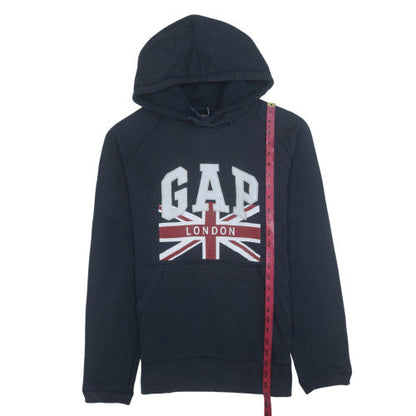 Mens UK Size M Gap Blue Pullover Hoodie
