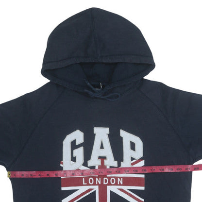 Mens UK Size M Gap Blue Pullover Hoodie