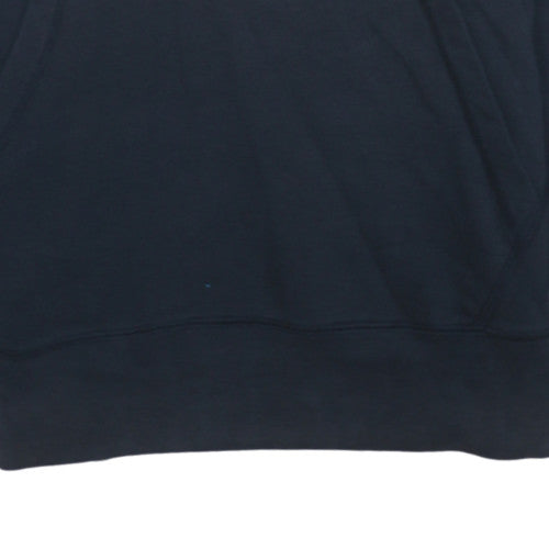 Mens UK Size M Gap Blue Pullover Hoodie