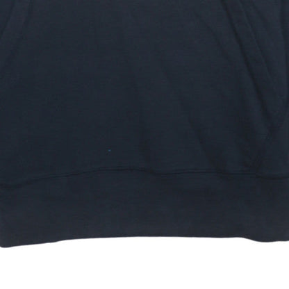Mens UK Size M Gap Blue Pullover Hoodie